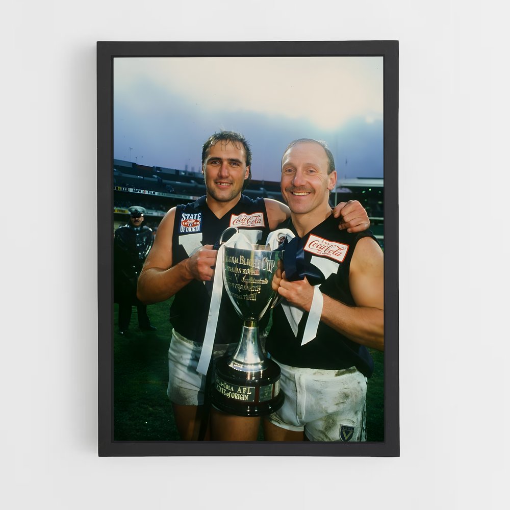 Poster La Victoire de Gary – affiche Football australien (vue 2)